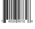 Barcode Image for UPC code 760028587326. Product Name: Pegasus Home Fashions  INC Allswell Organic Cotton Down-like Bed Pillow  King