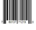Barcode Image for UPC code 760137712190