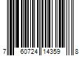 Barcode Image for UPC code 760724143598