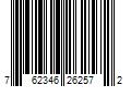 Barcode Image for UPC code 762346262572
