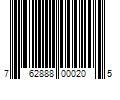 Barcode Image for UPC code 762888000205
