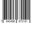 Barcode Image for UPC code 7640496670191. Product Name: Tommy Hilfiger Impact Intense by Tommy Hilfiger EAU DE PARFUM SPRAY 3.4 OZ & EAU DE PARFUM 0.13 OZ MINI for MEN