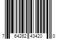 Barcode Image for UPC code 764262434200. Product Name: Livabliss 6 X 9 (ft) Rectangular PVC Non-Slip Rug Pad | SCG-69