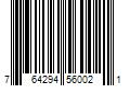 Barcode Image for UPC code 764294560021. Product Name: Mehron Clown White Body Paint