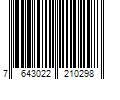 Barcode Image for UPC code 7643022210298. Product Name: Unilever / Best Foods SheaMoisture Curl & Shine Shampoo to Moisturize Hair Coconut & Hibiscus Sulfate Free  Silicone Free 13 oz