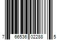 Barcode Image for UPC code 766536022885