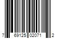 Barcode Image for UPC code 769125020712. Product Name: OPTIX Acrylic 0.093-in T x 20-in W x 32-in L Clear Acrylic Sheet | 21049102