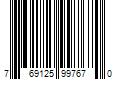 Barcode Image for UPC code 769125997670. Product Name: OPTIX 0.118-in T x 48-in W x 24-in L White Acrylic Sheet | 26D61102