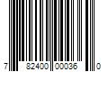 Barcode Image for UPC code 782400000360. Product Name: Beauty Serivice Pro Baby Don t Be Bald - Triple Strength Thickening Shampoo