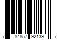 Barcode Image for UPC code 784857921397. Product Name: Idea Nuova Better Homes & Gardens 2 Piece Extra Soft Cloud Bath Rug Set  Aqua  Polyester
