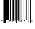 Barcode Image for UPC code 785562503168