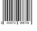 Barcode Image for UPC code 8000072066708