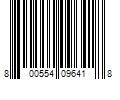 Barcode Image for UPC code 800554096418