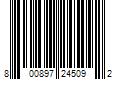 Barcode Image for UPC code 800897245092. Product Name: Nyx Professional Makeup Vivid Rich Retractable Eyeliner - Emerald Empire