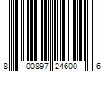 Barcode Image for UPC code 800897246006. Product Name: Nyx Professional Makeup Vivid Rich Retractable Eyeliner - Smokin' Topaz