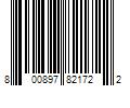 Barcode Image for UPC code 800897821722