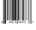 Barcode Image for UPC code 804273034737