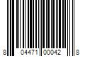 Barcode Image for UPC code 804471000428