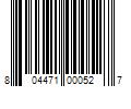 Barcode Image for UPC code 804471000527