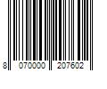 Barcode Image for UPC code 8070000207602