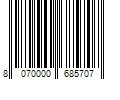 Barcode Image for UPC code 8070000685707