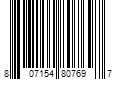 Barcode Image for UPC code 807154807697