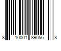Barcode Image for UPC code 810001890568. Product Name: Royal Gourmet 45 in. Water and Heat Resistant Fabric Grill Cover, Black, CR4544