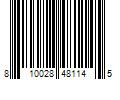 Barcode Image for UPC code 810028481145. Product Name: ScaffoldMart 3 or 4 Sided Multifunction Safety Guardrail, MFGRSET3/4