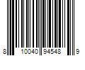 Barcode Image for UPC code 810040945489