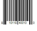 Barcode Image for UPC code 810118400100. Product Name: ELITE COMFORT SOLUTIONS Sertapedic Thermagel Memory Foam Pillow  Standard Queen (16â€ x 26â€ x 5â€)