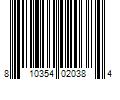 Barcode Image for UPC code 810354020384