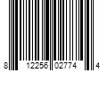 Barcode Image for UPC code 812256027744. Product Name: MOON LIGHT WOMEN 3 PIECE GIFT SET - 3.4 OZ EAU DE PARFUM SPRAY by ARIANA GRANDE