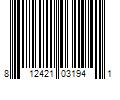 Barcode Image for UPC code 812421031941. Product Name: Niteo Products OZIUM Auto Air Freshener Spray  Carbon Black Scent  1 Pack  3.5 fl oz Can