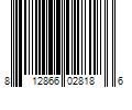 Barcode Image for UPC code 812866028186. Product Name: EVERMARK Stair Parts 7327 4-1/2 in. x 6 in. Unfinished Red Oak Craftsman Rosette Handrail Fitting