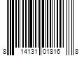 Barcode Image for UPC code 814131018168