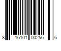 Barcode Image for UPC code 816101002566. Product Name: Rubberific 16-in L x 16-in W x 0.75-in H Square Gray Rubber Paver | LRPVGY60