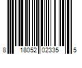 Barcode Image for UPC code 818052023355. Product Name: Melt Cosmetics Slick Waterline Pencil Cacao