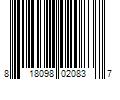 Barcode Image for UPC code 818098020837. Product Name: Mirage Brand Fragrances ROMANTIC HEART women s designer 3.4 oz EDP perfume spray
