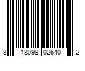 Barcode Image for UPC code 818098026402. Product Name: LE GRANDE PRIME men s designer cologne spray by MCH BEAUTY FRAGRANCES