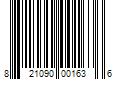 Barcode Image for UPC code 821090001636