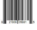 Barcode Image for UPC code 821808058815. Product Name: Bestway Ozark Trail 77 in. x 40 in. 2 Person PVC Inflatable Raft