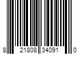 Barcode Image for UPC code 821808340910