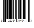 Barcode Image for UPC code 822384314043. Product Name: Norsk Slatwall Panel Kit (8-Piece)