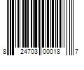 Barcode Image for UPC code 824703000187