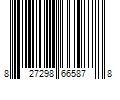 Barcode Image for UPC code 827298665878. Product Name: OUTRE Velvet Tara 2.4.6 Color 1B Remi Human Hair Weave