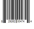 Barcode Image for UPC code 829262004744. Product Name: Midwest Distribution 2.1 oz Grape Peanut Butter & Jelly Oat Bar - Pack of 12