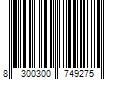 Barcode Image for UPC code 8300300749275