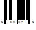 Barcode Image for UPC code 830395022048