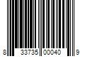 Barcode Image for UPC code 833735000409