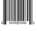 Barcode Image for UPC code 840005009802